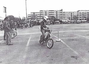 Mofa - Turnier 1979 auf dem Siemens Parkplatz