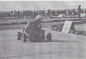 Erstes Go-Kartrennen 